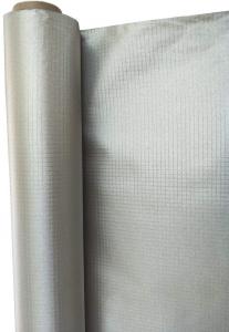 China 0.08mm 1100mm Aluminum Foil Laminated Fiberglass Cloth Emf Radiation Protection Clothes wholesale