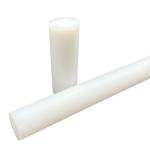 100% Virgin White Plastic PTFE Rod 10mm Extruded Rod Graphite Filled Ptfe Rod