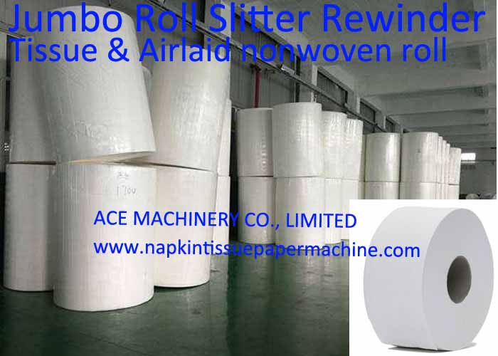 jumbo roll tissue slitter rewinder