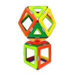 3 Years+ DIY Assembly Magnetic Block Sets , Geometric Magnetic Shapes Kits