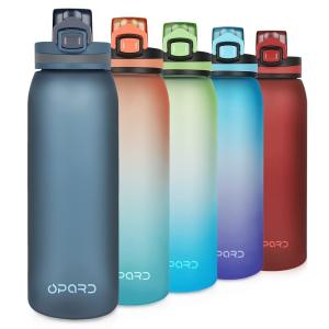 China Opard 30oz Tritan Reusable Plastic Sports Water Bottle With Leak Proof Flip Top Lid BPA Free wholesale