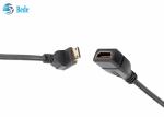 Angled Mini HDMI Male to HDMI Female Cable Adapter Connector 4 Directions Up