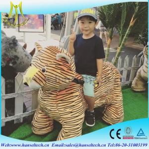 China Hansel coin fun play machine amusement rides for sale mokey ride on furry animal wholesale