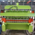 Color Steel Galvanized Roof Double Layer Roll Forming Machine For Metal Building