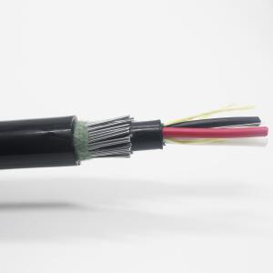China Single Mode Fiber Type Hybrid Fiber Optic Cable with Steel Tape/Aluiminum Tape Armor Layer 24 48 96 Core wholesale