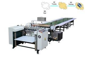 China Automatic Gluing Machine For Making Gift Boxes / Hard Book Case wholesale