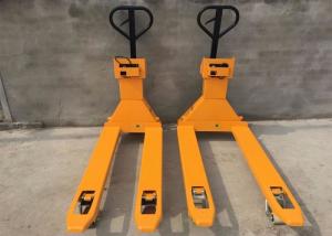 China Digital 2000Kg 3 Ton Manual Pallet Jack With Weight Scale on sale
