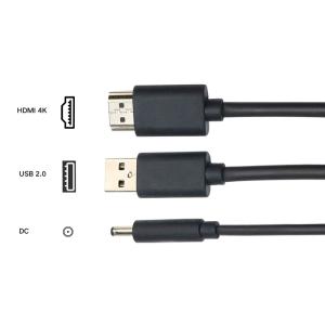 China playstation vr cable 5M length PVC Black 3in1 vr cable for HTC VIVE wholesale