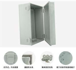 China IP66 400x300x180mm Hinged Electrical Enclosures wholesale