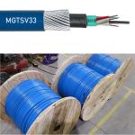 Factory LSZH MGTSV33 Steel Wire Armored Mining Optical Fibre Cable Flame