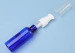 Blue SGS Plastic Lotion PET Pump Bottles 60ml BPA Free