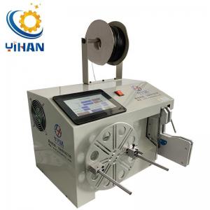 China Semi-auto Mini Flat Cable Wire Coiling Winding Machine for Strapping Diameter 18-45mm wholesale