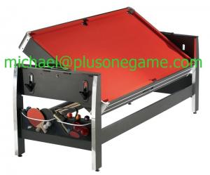 China Manufacturer 84 Swivel Table 3 In 1 Combination Game Table Air Hockey Pool Table Tennis Table on sale
