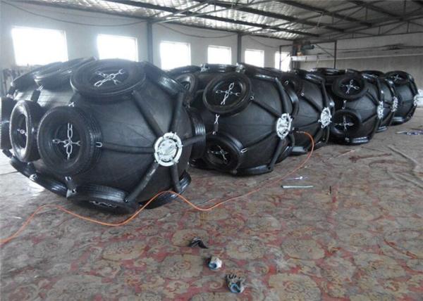 Anti Aging Marine Rubber Fender 0.05MPa / 0.08MPa Initial Internal Pressure
