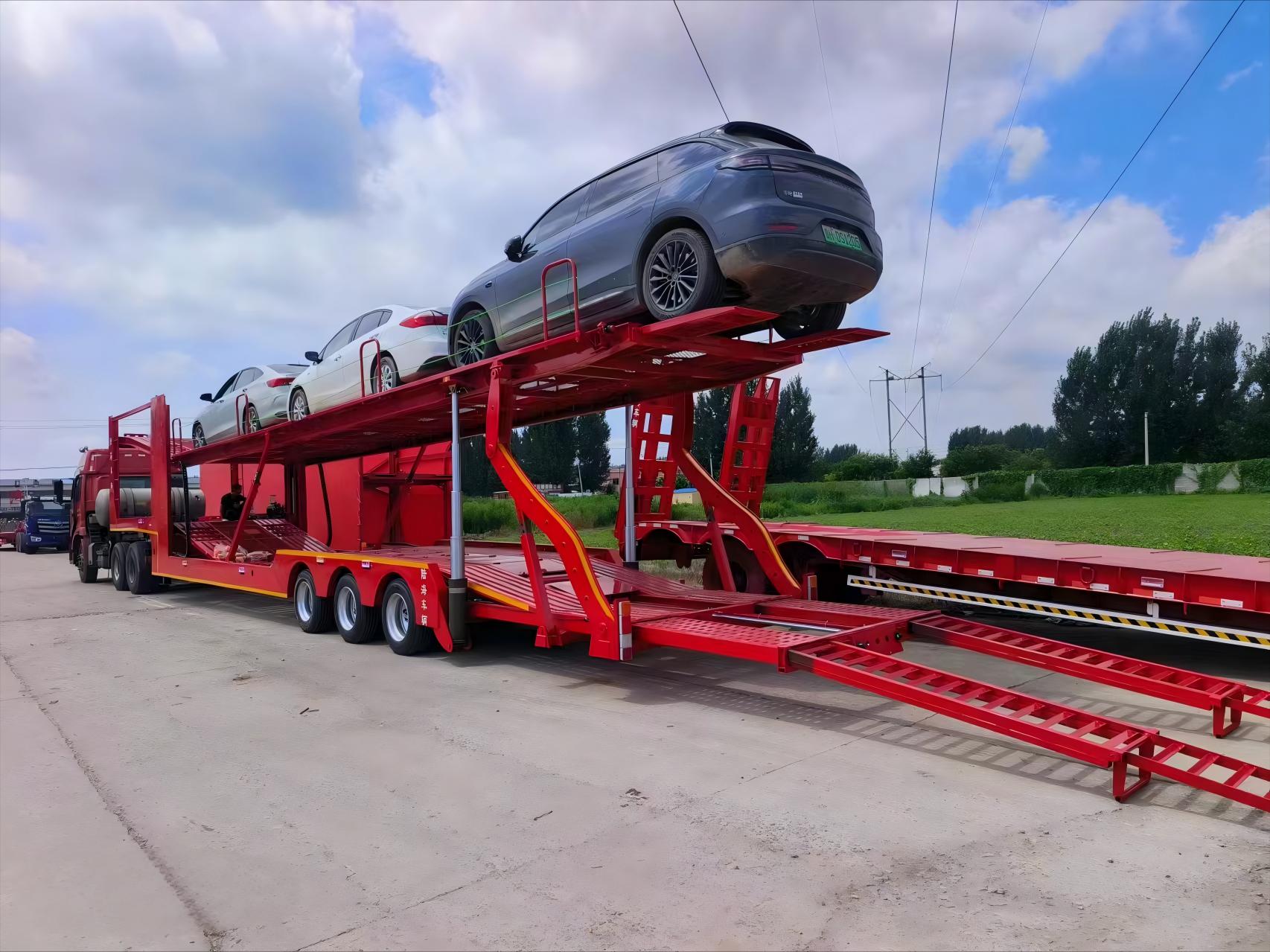CIMC New Brand Car Transportation Semi Trailer