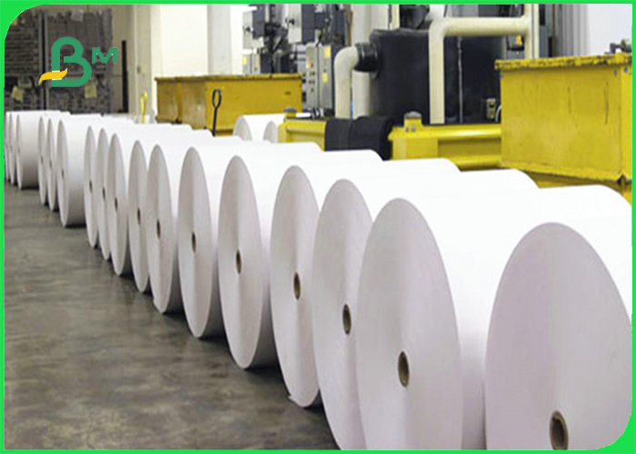 70gsm 80gsm White Uncoatd Woodfree Paper For Exercise Book Good Smoothness 