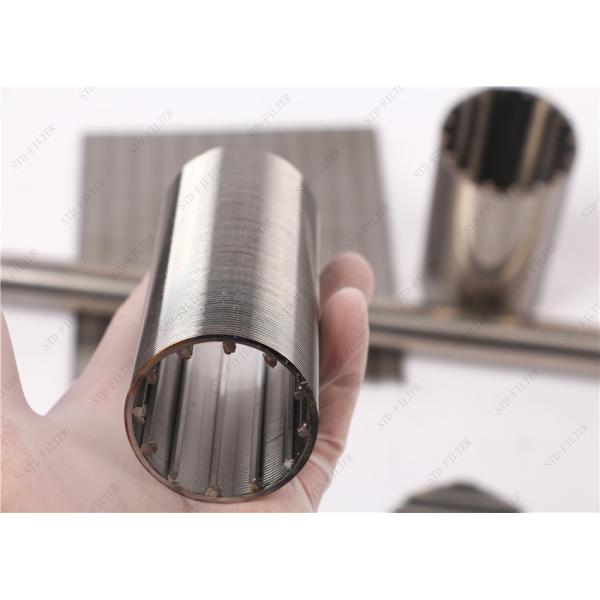 3mm Thicknes 8 Inch Johnson Wedge Wire Filter Abrasion Resistance