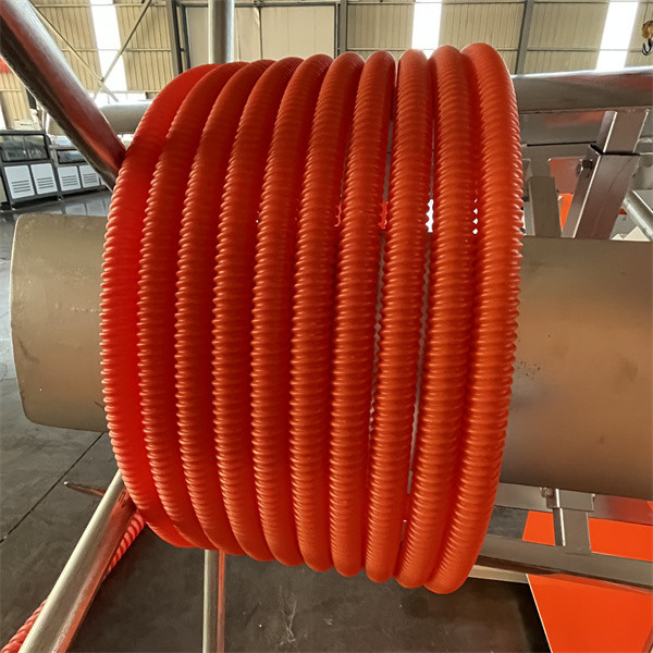 16-300mm Single Or Double Wall Spiral Pipe Extrusion Line Fully Automatic