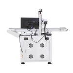 7000mm/s Visual Laser Marking Machine AC220V / 50Hz For Metal Plastic Leather