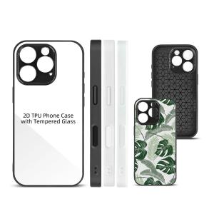 China DIY Custom Tempered Glass Sublimation Phone Case For IPhone 16 wholesale