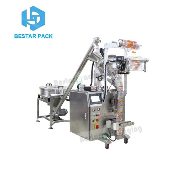Orange instant drink powder sachet automatic weighing packing machine BSTV-160F