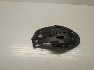 China Black Matte Plastic Injection Mouse Case Plastic Molding Parts Precision Manufacturing wholesale