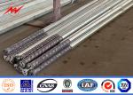 6 Side Steel Utility Poles 8m 2.5kn Easy Maintenance