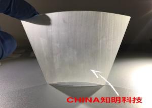China Fan Shaped Sapphire Material Window Sector Sapphire Glass Optical Grade wholesale