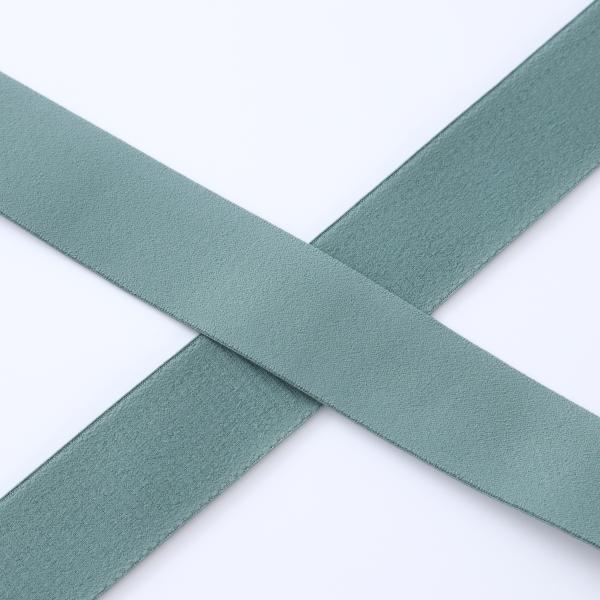Factory high quality nylon underwear bra wire casing plush back double teeth edge elastic webbing for underwire bra cup