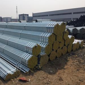 China DN50 Hot Dip Galvanized Steel Pipe / GI Pipe Galvanized Steel Pipe Galvanized Tube For Greenhouse Frame wholesale