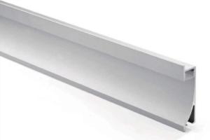 China 14*66mm Plaster Board Gypsum Skirting Line Recessed Led Aluminium Profile wholesale