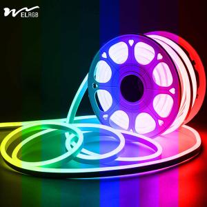 China Uniform Luminescence LED Strip 110V-220V AC Free Bend Neon Light 120 LEDs/M CRI Ra 90 wholesale