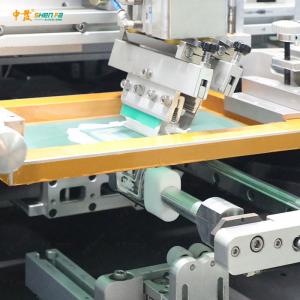 China Multi Color Vapes Smoke Tubes Screen Printing Machine For Metal Plastic Packaging wholesale