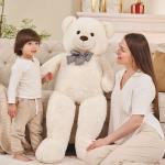 Misscindy Giant Teddy Bear Plush Stuffed Animals for Girlfriend or Kids 47 inch,