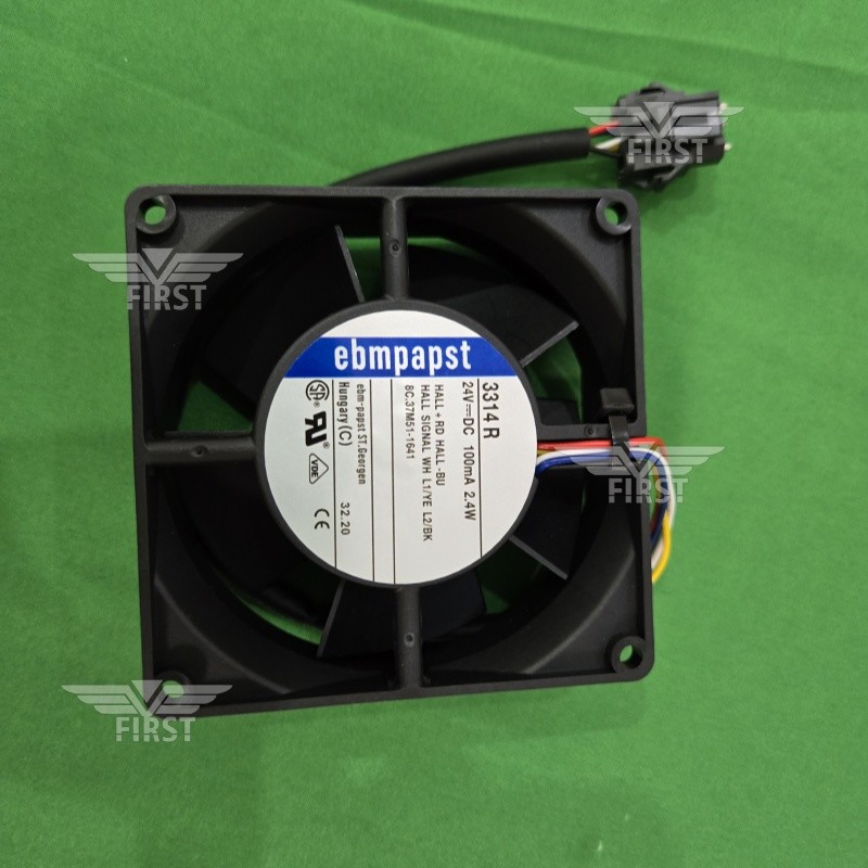 Black Original New Man Roland Spare Parts Roland 700 Fan 24V For Roland 700 Fan