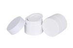White PP 5g Screw Lid Cream Jars Cosmetic Packaging Trial Bottle