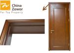 China Fir Wood FD90 Fire Rated Timber Door/ Baking Paint Finish/ BS Certified