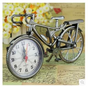 China New creative gift product bicycle alarm clock toy wholesale