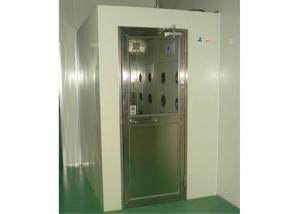 China Powder Coating Steel 25m/s Cleanroom Air Shower With Fan wholesale