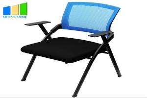 China Training Chair Office Furniture Conference Student Training Chair With Tablet Writing Pad wholesale