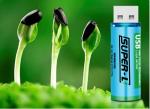 Full high capacity USB rechargeable 1.5V 1000mAh li ion battery No. 5 AA battery