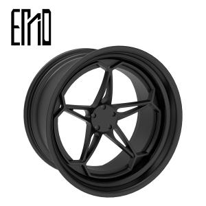 China Custom Motorcycle CNC Forged Wheel LG-47 Sharp Four Pointed Star Style Front Wheels wholesale