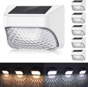 China Solar Powered Fence Light LED Outdoor Waterproof Courtyard Wall Light Decorative Garden Light wholesale