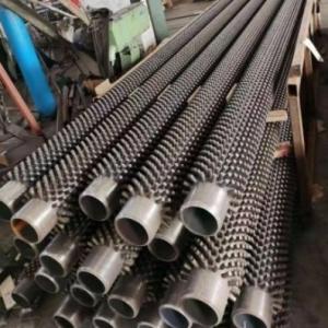 China DELLOK Pin Studded Steel Tubes Tubular Heaters Power plant wholesale