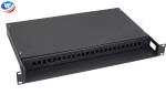 WAN 19 Rack Mount Fiber Patch Panel 1U 48 Port LC Adapter