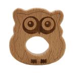 Baby Wooden Teethers Food Grade Animal Tortoise Koala Whale Turtle Shape