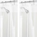 High Quality Water Repellent Shower Liner for Bathroom Long Shower Curtain Made