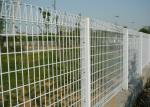 Green Pvc Coated Double Loop Roll Top Fencing Modern