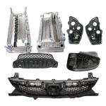 Professional Printing Injection Molding Plastic Parts for Auto Bump Grille Lamp