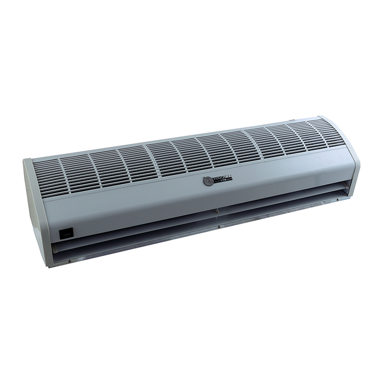 Mini Air Curtain Fan with 230VAC Operating Voltage and 60bB Noise Suppression Feature